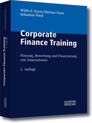 cover image of Corporate Finance Training